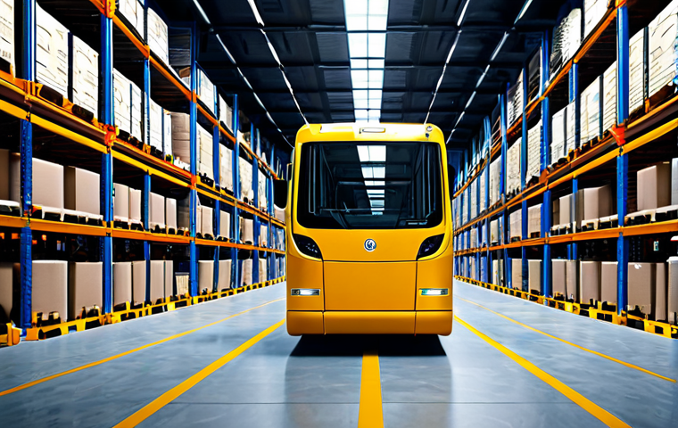 Image Prompt 1: Digital Transformation in Sustainable Logistics**